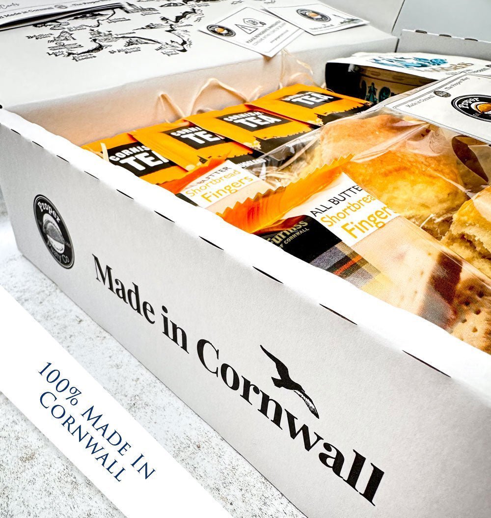 Cornish Christmas Scones Cream Tea Hamper (4) - Proper Pasty Company