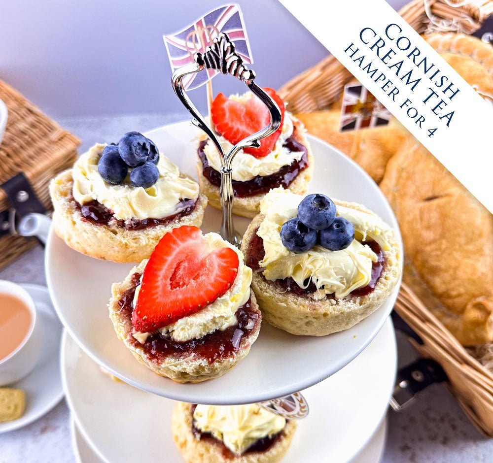 Cornish Scones Cream Tea Valentines Hamper (4) CTA - Proper Pasty Company