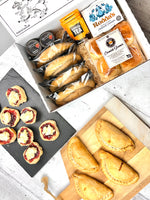 Load image into Gallery viewer, Mothers Day Vegetarian Party Pasty &amp; Cream Tea Hamper for 4 - Proper Pasty Company
